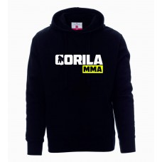 Pánská černá mikina s kapucí GORILA